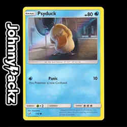 Pokemon TCG - Psyduck 7/18 - Detective Pikachu Holo Rare Card 2019 (VLP) - Image 1
