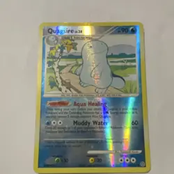POKEMON QUAGSIRE #60/132 - REVERSE HOLO - DIAMOND & PEARL 2007 - 90HP TCG CARD - Image 2