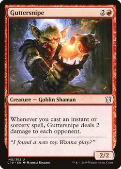 NM Guttersnipe, MTG, Commander 2019, Magic the Gathering, 145 - Image 1