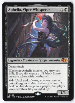 Aphelia, Viper Whisperer (Anime) M Foundations Jumpstart 40 NM - Image 1