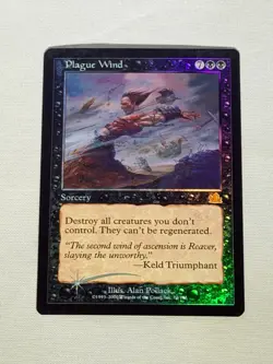 MTG FOIL Plague Wind Prophecy Magic the Gathering - Image 1