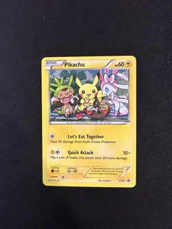 Pokemon Pikachu TCG XY95 XY Black Star Promo Holo Card - Image 1