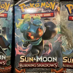 24 Pokemon TCG Sun & Moon Burning Shadows Booster Pack Sealed - Image 4