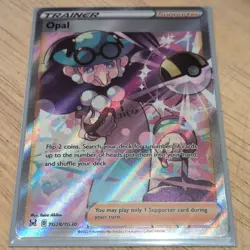 Pokemon Opal TG28/TG30 Lost Origin Trainer Full Art Holo Ultra Rare - Image 1
