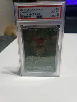 Tapu Bulu 065/064 - Shrouded Fable Illustration Rare Pokemon TCG PSA 10 - Image 1