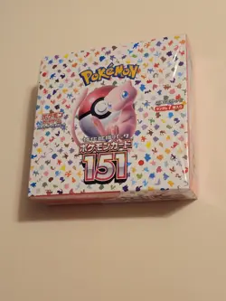 Pokemon Japanese 151 SV2a Booster Box - 20 Booster Packs - Sealed - Image 1