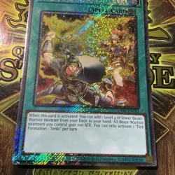 YUGIOH FIRE FORMATION - TENKI PLATINUM SECRET RARE 1ST EDITION NM RA04-EN201 - Image 3