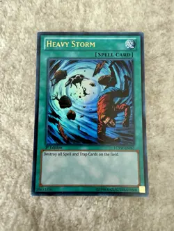 Heavy Storm LCYW-EN061 1st Edition Legendary Collection 3: Yugi's World LP Ultra - Image 1