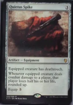 Quietus Spike - Commander 2017: #220, Magic: The Gathering Nm C252 - Image 1