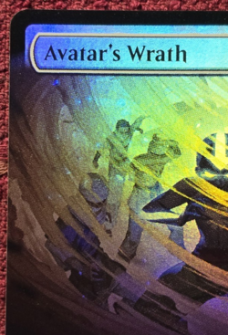 MTG - Avatar's Wrath - Extended Art Rare #365 Avatar The Last Airbender MINT - Image 2