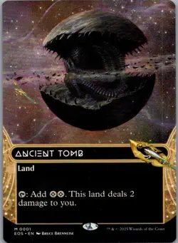 Ancient Tomb (0001) (Borderless) 1 Edge of Eternities: Stellar Sights MTG NM - Image 1