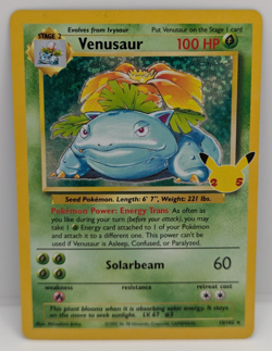 Venusaur 15/102 Celebrations: Classic Collection Holo LP Pokemon - Image 1