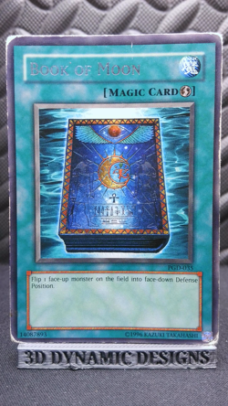 | Yugioh Book of Moon PGD-035 Rare Pharaonic Guardian DMG 🔥 | - Image 1