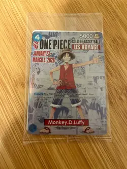Monkey.D.Luffy (055) (College Basketball US Voyage) P-055 One Piece Promotion... - Image 3