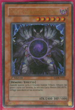 CAIUS IL MONARCA DELL'OMBRA (Caius The Shadow Monarch) Ultra R SDDE IT001 • 1Ed - Image 1