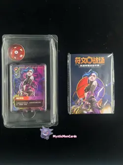IN STOCK League of Legends TCG Card Game Chinese Jinx-focused Pre-group box - Image 2