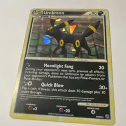 Pokemon TCG 2010 Umbreon Holo Card Pokemon/Nintendo English - Image 2