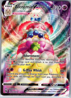 Alcremie VMAX 023/073 Champion's Path - Pokemon Card - NM - Image 1