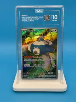 TAG 10 Snorlax 051 Sv: Scarlet & Violet Promo Cards Holo - Image 1