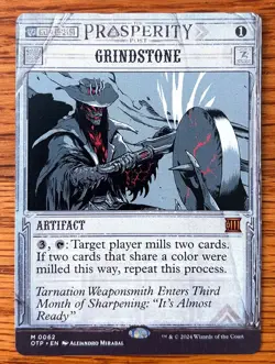 MTG Grindstone NM - Outlaws of Thunder Junction - Breaking News, English - Image 1