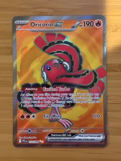 Oricorio ex 110/094 Mega Evolutions Phantasmal Flames Pokemon TCG Full Art - NM - Image 1