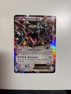 Pokemon TCG Rayquaza-EX XY XY69 Holo Promo - Image 1