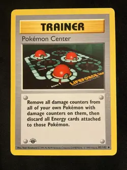 1st Edition Pokemon Center 085/102 Base Set (Shadowless) Regular - Image 1