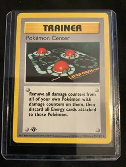 1st Edition Pokemon Center 085/102 Base Set (Shadowless) Regular - Image 3