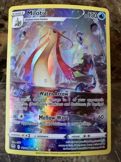 Pokemon TCG Silver Tempest Milotic Full Alt Art Trainer Gallery TG02/TG30 UR - Image 1