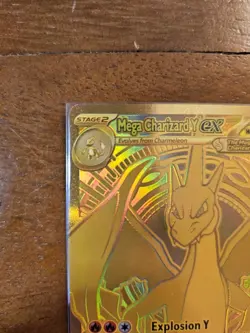 Pokemon TCG Mega Charizard Y ex GOLD 294/217 Ascended Heroes (ASC) NM - Image 2