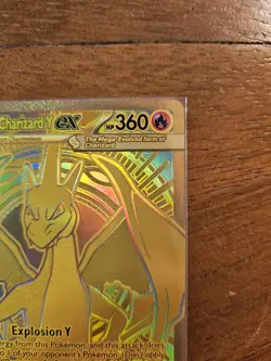 Pokemon TCG Mega Charizard Y ex GOLD 294/217 Ascended Heroes (ASC) NM - Image 3