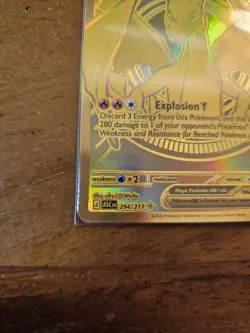 Pokemon TCG Mega Charizard Y ex GOLD 294/217 Ascended Heroes (ASC) NM - Image 5
