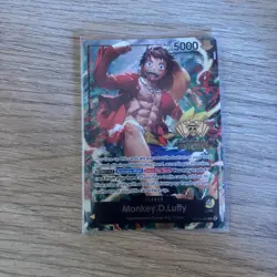 One Piece TCG | Monkey.D.Luffy | Winner | 2nd Anniversary Tournament) - Image 1