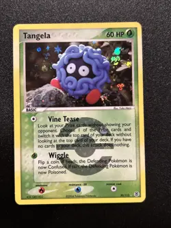 Tangela 30/112 FireRed & LeafGreen Reverse Holo Pokemon Card Excellent/NM! - Image 2