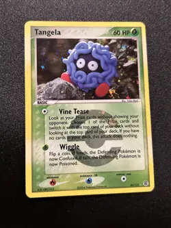 Tangela 30/112 FireRed & LeafGreen Reverse Holo Pokemon Card Excellent/NM! - Image 4