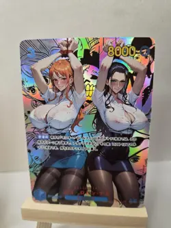 Waifu Cards Boa Hancock NamiOne Piece Anime Combo 2 Cards One Piece Card Waifu - Image 3