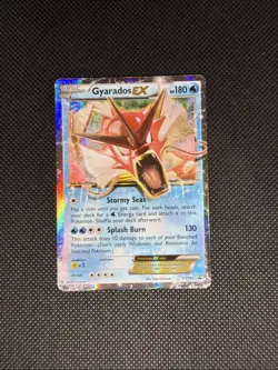 Pokemon Gyarados EX TCG Holo Rare Black Star Promo Card XY106 NM - Image 1