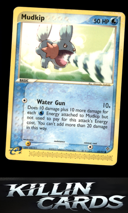 Mudkip 65/97 Pokemon Common Dragon Card LP - Image 1