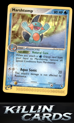 Marshtomp - 41/109 41/109 Pokemon Uncommon Ruby and Sapphire Card LP - Image 1