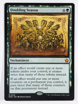 Doubling Season FDN #216 Mythic - Image 1
