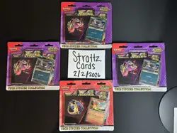 2026 Pokemon Ascended Heroes Tech Sticker Collection TCG New (SEALED LOT OF 4!) - Image 1