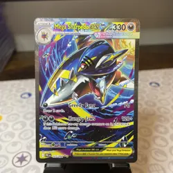 Mega Sharpedo ex 127/094 SIR Pokemon TCG Me02: Phantasmal Flames - Image 1