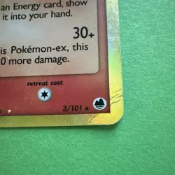 Pokemon TCG Heracross Delta Species 3/101 EX Holo Rare Basic English 2006 - Image 4