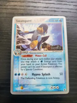 Pokemon TCG Swampert World Championship 2004 Singles 13/109 - Image 1