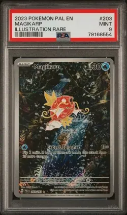 PSA 9 MAGIKARP 203/193 PALDEA EVOLVED ILLUSTRATION RARE POKEMON TCG ENGLISH - Image 1