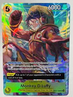 Monkey.D.Luffy (Illustration Box Vol.3) OP07-109 Promo One Piece Card Game - Image 1