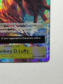 Monkey.D.Luffy (Illustration Box Vol.3) OP07-109 Promo One Piece Card Game - Image 5
