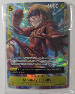 Monkey.D.Luffy (Illustration Box Vol.3) OP07-109 One Piece Promotion Card Sealed - Image 1