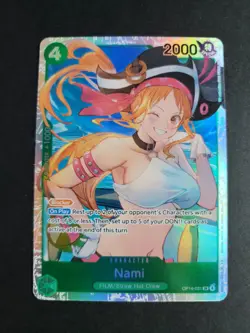 Nami OP14-031 SR Super Rare One Piece The Azure Sea's Seven - Image 1