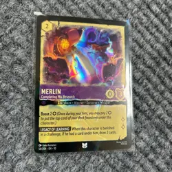 Disney Lorcana - WitW - Merlin Completing His Research - 58/204 Uncommon Foil NM - Image 3